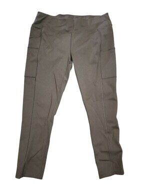 Carhartt Womens Force Slim Fitted Utility Legging‎ In Olive Green Size Large